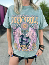 Green Rock N Roll Tee