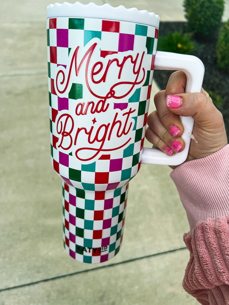 Merry & Bright Tumbler