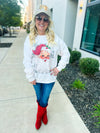 Santa Rhinestone Sweatshirt