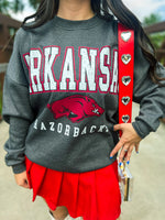 Arkansas Razorback Crewneck Pullover