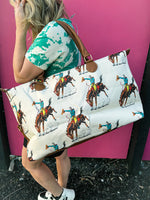 Bucking Bronco Weekender Bag