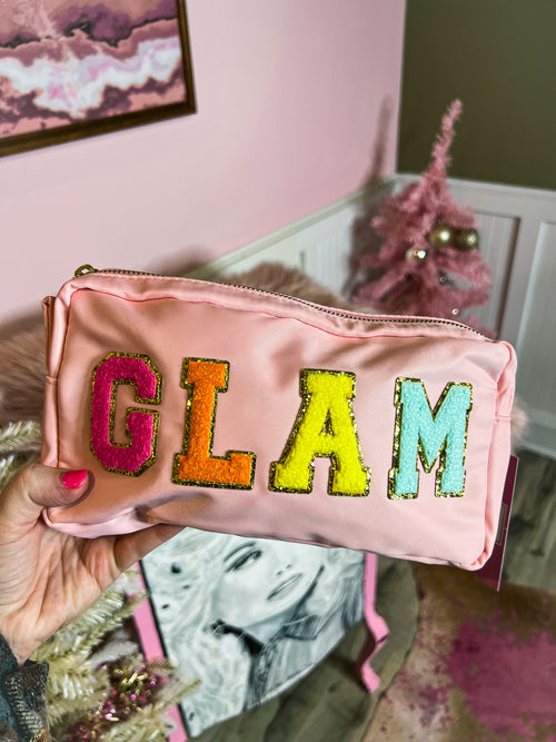 Glam Patch Cosmetic Bag