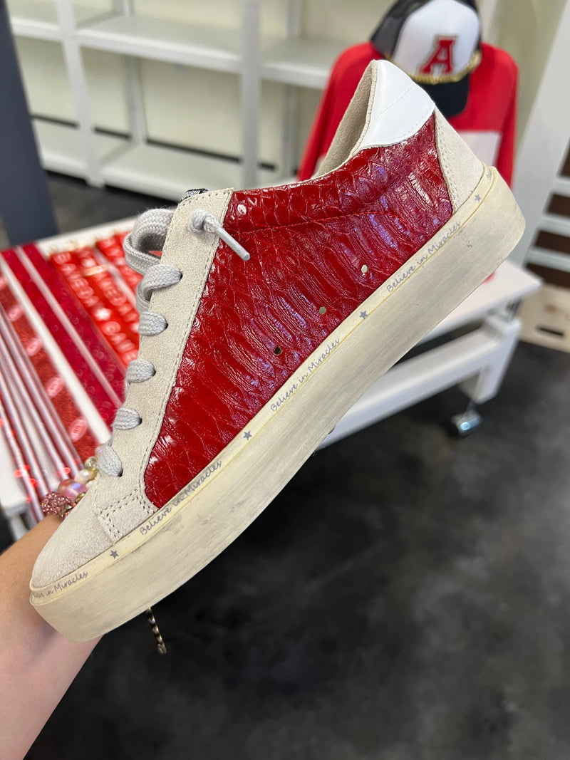 Red Star Sneakers