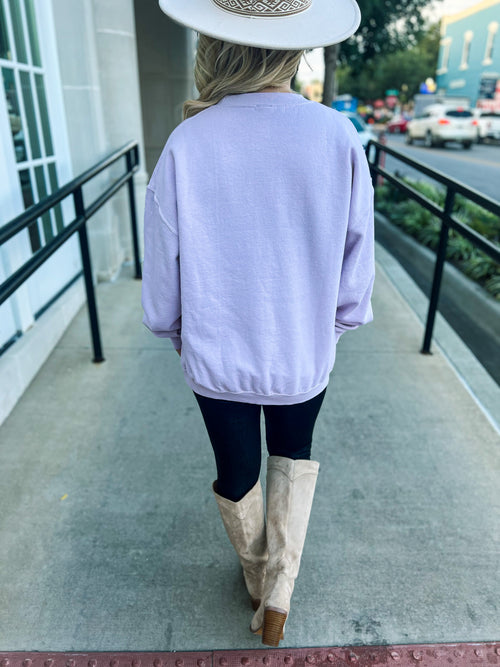 Lavender Babe Sweatshirt