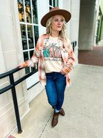 Plaid Flannel-Blush