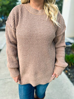 Taupe Knit Sweater