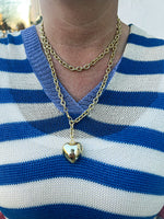 Infinity Heart Chain Necklace