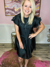 Black Satin Dress