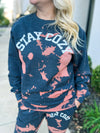 Stay Cozy Bleached Sweatshirt