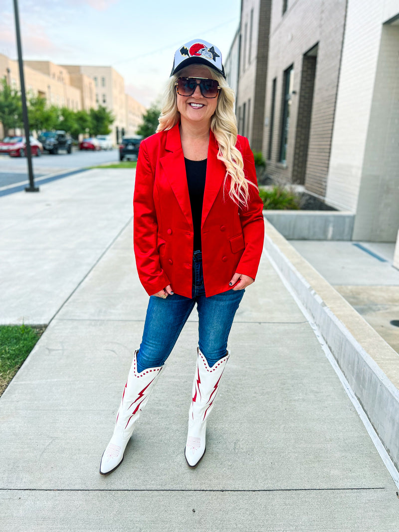 Red Blazer