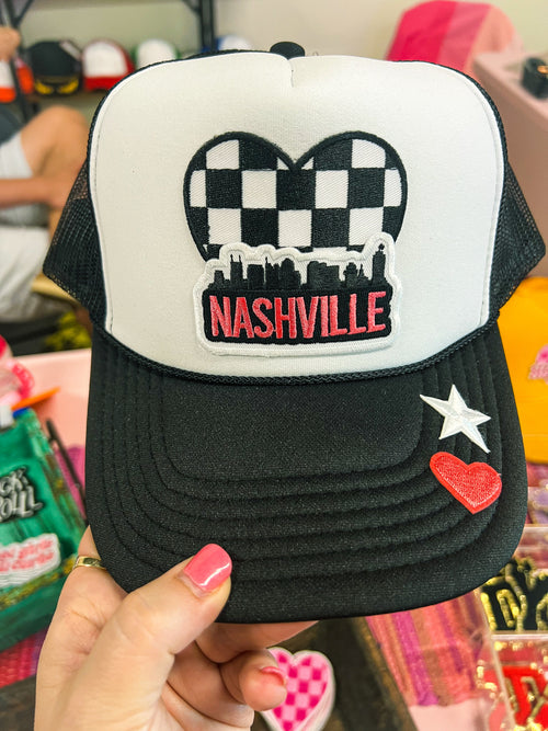Nashville Checkered Cap