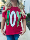 Joy Glitter Tee