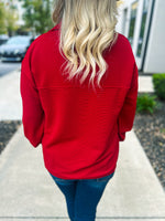 Red Pullover-Jess Lea