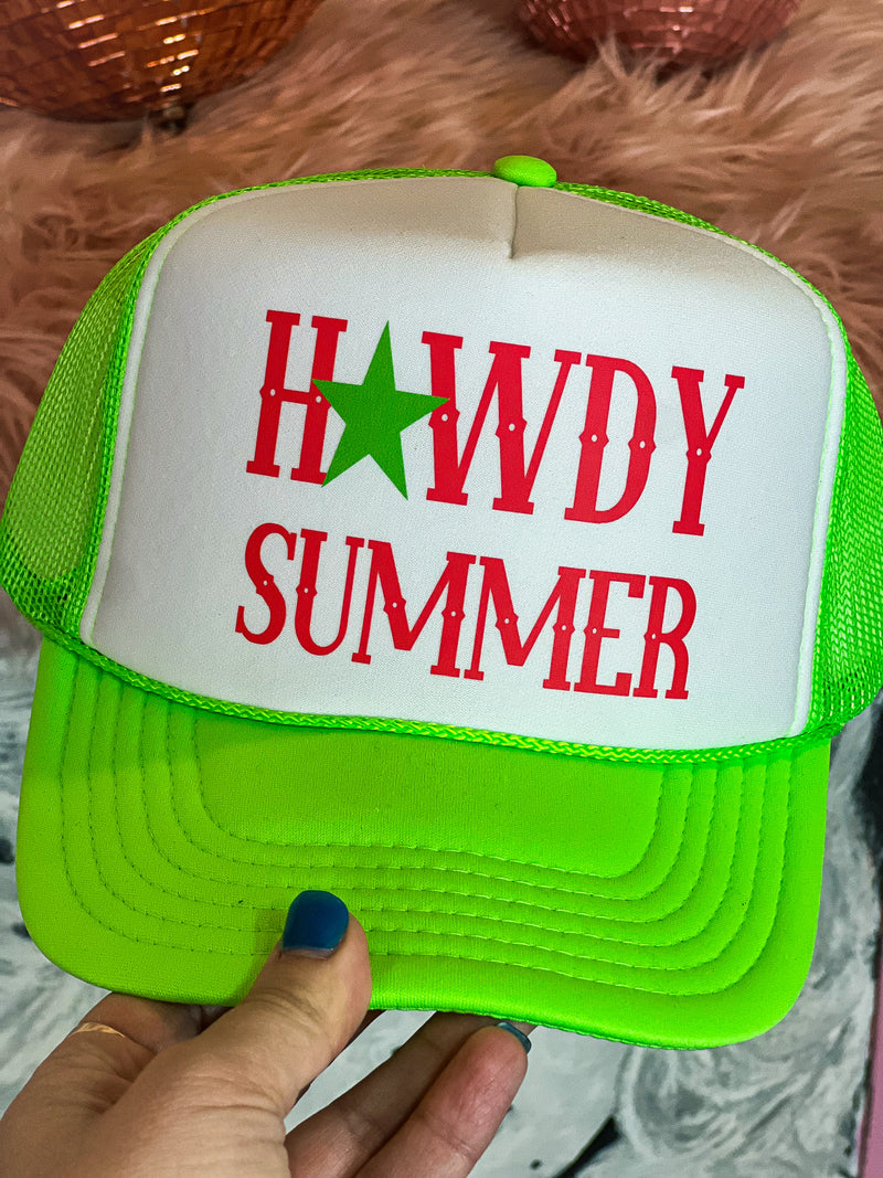 Howdy Summer Cap