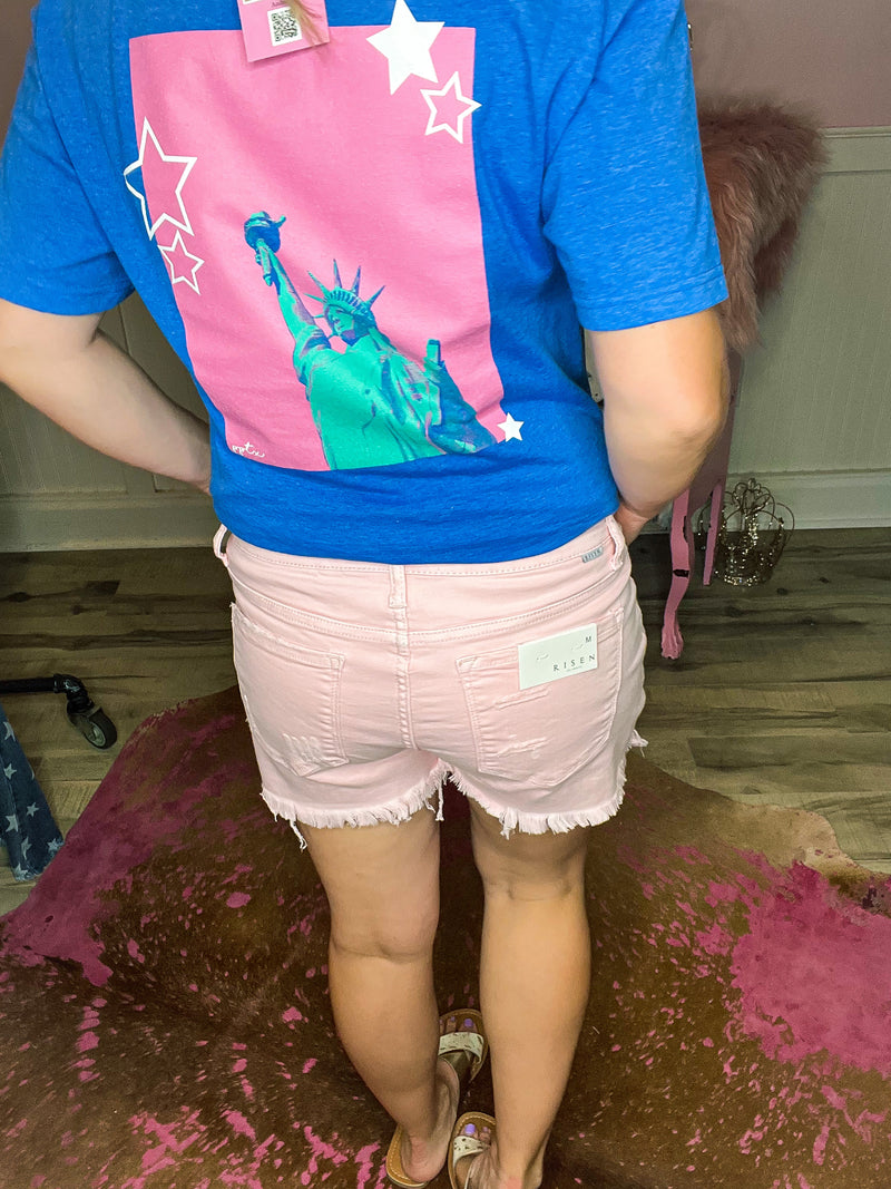 Pink Risen Shorts