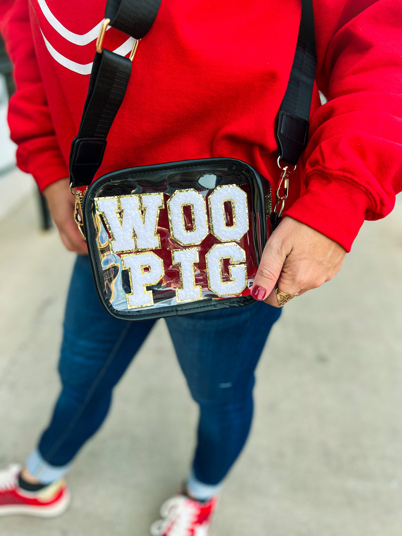 Black Gameday Bag-WOO PIG