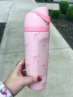 Pink Bow Tumbler