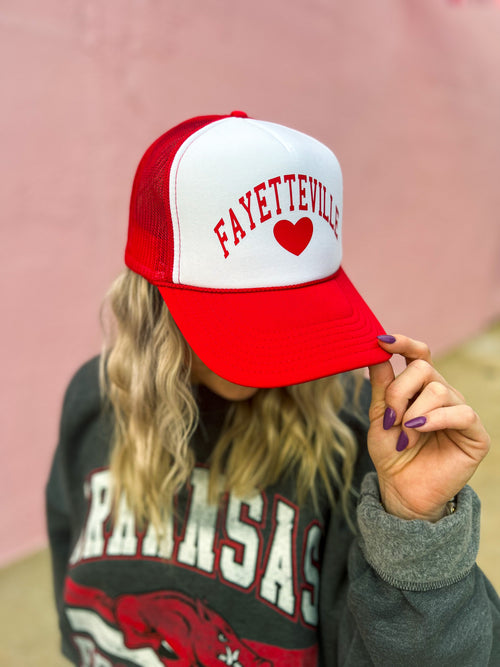Fayetteville Heart Hat