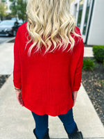 Red Sweater-Eesome