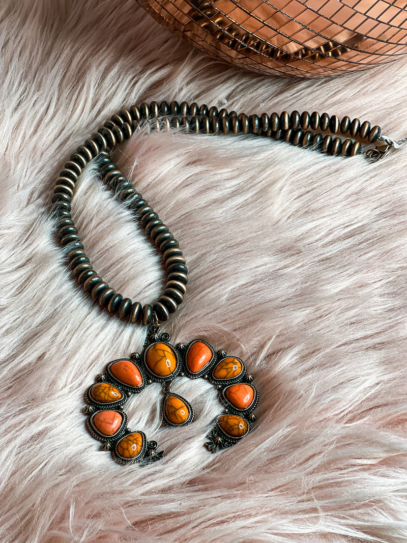 Orange Squash Necklace