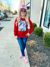 Red Valentine's Sweatshirt