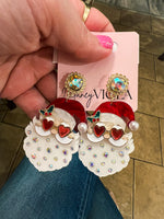 Santa Earrings