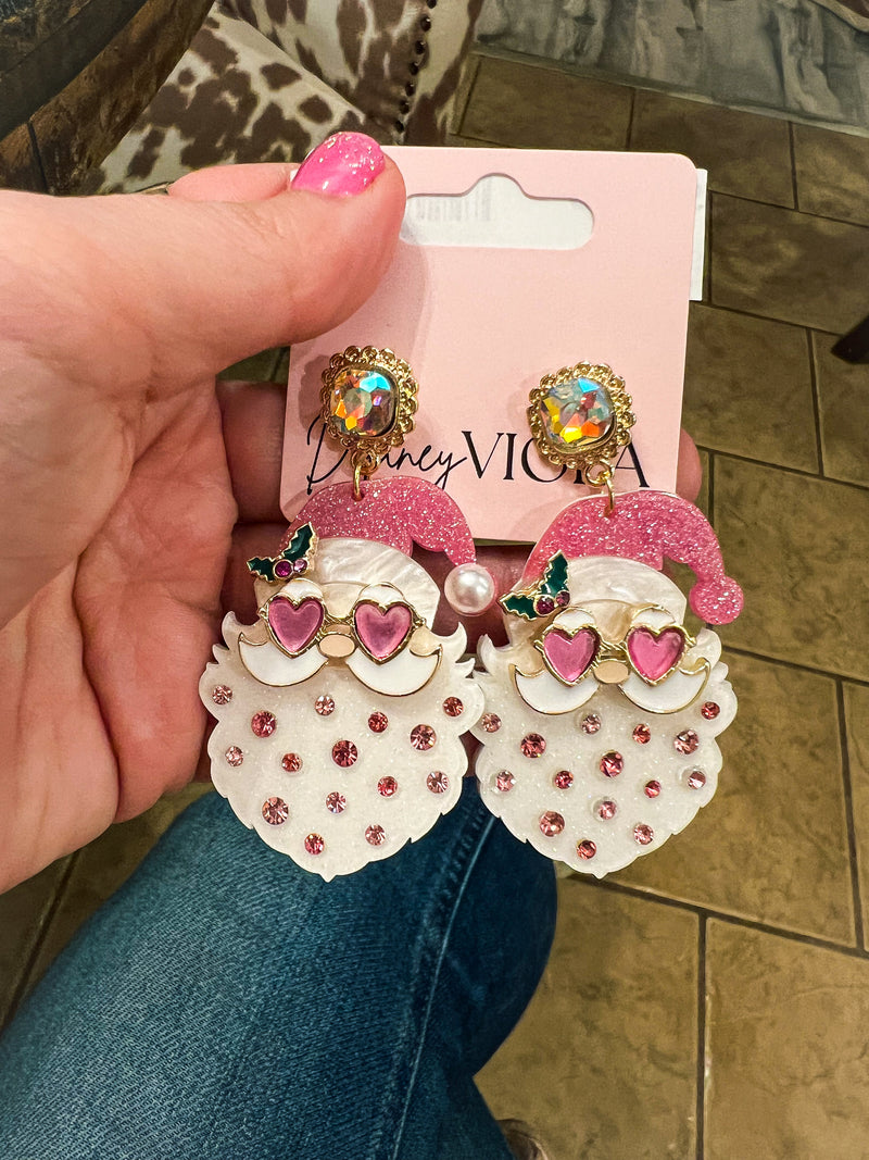 Santa Earrings