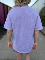 Purple Cheetah Tee