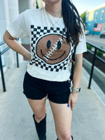 Creme Football Tee