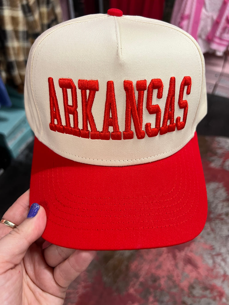 Arkansas Canvas Cap