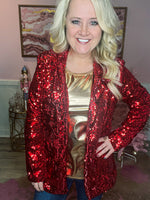 Red Sequin Jacket