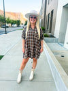 Plaid Fall Dress-Entro