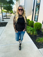 Mesh Lace Top