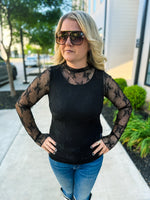 Mesh Lace Top