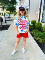 Oh My Stars Bleached Tee