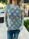Mesh Lace Top