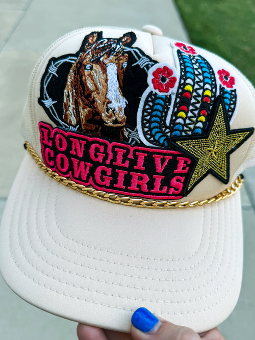 Long Live Cowgirls Cactus Cap