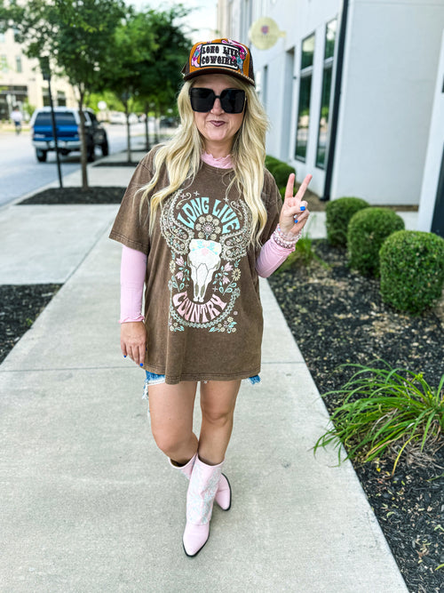Long Live Cowgirls Western Cap