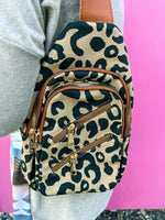 Leopard Sling Bags