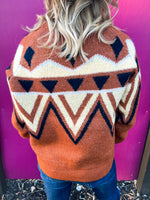 Arizona Nights Aztec Sweater