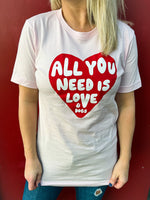All You Need is Love & Dogs Tee