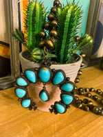 Squash Blossom Pendant Necklace