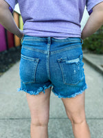 Medium Wash Vervet Shorts