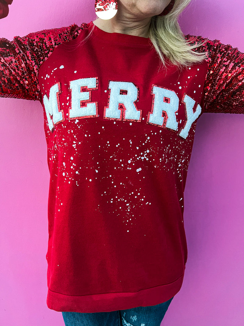 Merry Patch Sweatshirt