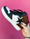 Black Leopard Sneakers