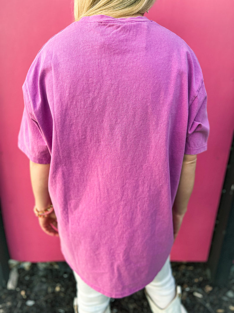 Pink Cowgirl Boot Tshirt Dress