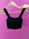 Ribbed Cropped Tank
