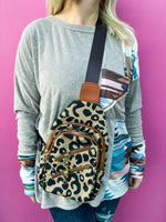 Leopard Sling Bags