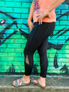Black Leopard Leggings