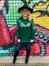 Green Sequin Top